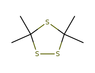 3,3,5,5-tetramethyl-1,2,4-trithiolane