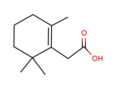 (2,6,6-trimethylcyclohex-1-enyl)acetic acid