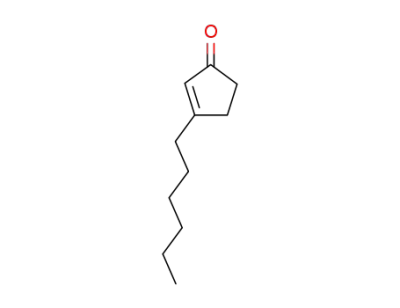 3-hexyl-2-cyclopenten-1-one