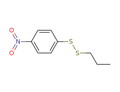 1-(4-nitrophenyl)?2-propyldisulfane
