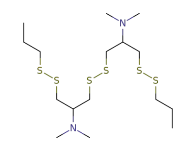 [2-(2-Dimethylamino-3-propyldisulfanyl-propyldisulfanyl)-1-propyldisulfanylmethyl-ethyl]-dimethyl-amine
