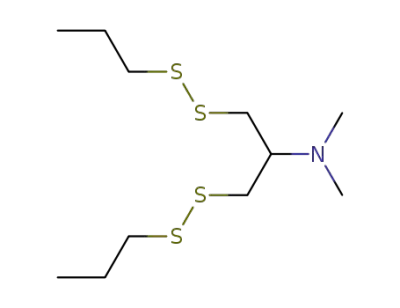 Dimethyl-(2-propyldisulfanyl-1-propyldisulfanylmethyl-ethyl)-amine